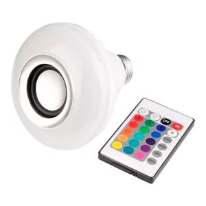 LAMPADA BLUETOOTH C/ CONTROLE WJ-L2/ BB-01