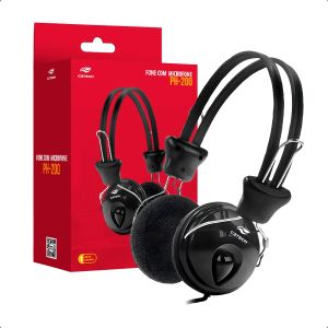 FONE COM MICROFONE USB TRICERIX PH-200BK C3T
