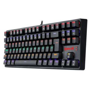 TECLADO MECANICO GAMER DAKSA PRETO KEYBOARD SWITCH MARROM ABNT2