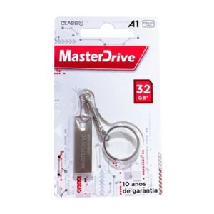 PEN DRIVE 32GB MASTERDRIVE C/ CHAVEIRO #