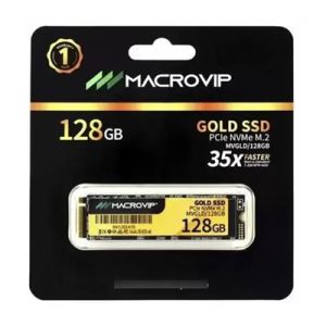 SSD M.2 128GB MACROVIP GOLD MVGLD/128GB NVMe PCIE #