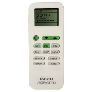 CONTROLE AR COND. AGRATTO ECO SKY-9101
