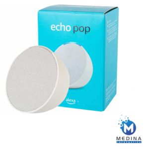 SPEAKER AMAZON ECHO POP ALEXA/BT BRANCO/GLACIER C2H4R9 #