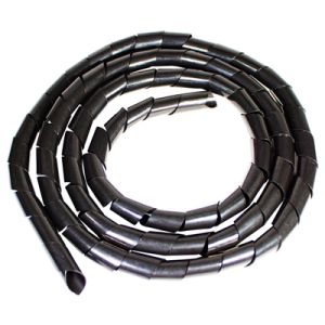 ORGANIZADOR PARA CABOS E FIOS PRETA 19MM x 1M ORCB0006 STORM TECH