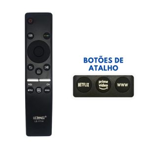 CONTROLE TV SAMSUNG SMART 4K LE-7714 NETFLIX PRIME VIDEO WWW