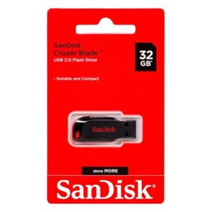 PEN DRIVE 32GB SANDISK Z50 CRUZER BLADE USB 2.0 SDCZ50-032G-B35 #