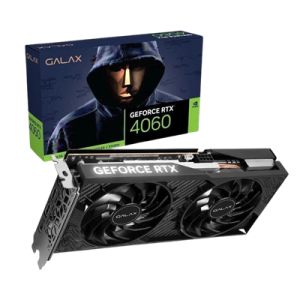 PLACA VIDEO NV RTX4060 8GB GDDR6 128BITS 1-CLICK OC 2X GALAX 46NSL8MD8LOC