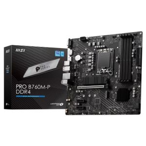 PLACA MAE S1700 MSI PRO B760M-P DDR4 M.2/DDR4/DP/HDMI/VGA/TIPO-C #
