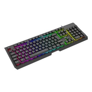 TECLADO MEMBRANA GAMER NOVA PRETO RGB T-TGK110 PT ABNT-2