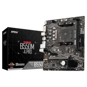 PLACA MAE AM4 MSI B550M-A PRO M.2/DDR4//DVI/HDMI/USB3.2 #