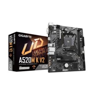 PLACA MAE A520M K V2 AM4 GIGABYTE M.2/DDR4/HDMI/VGA/USB3.2 #