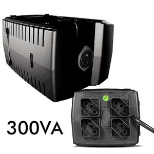 ESTABILIZADOR+FILTRO DE LINHA 4 TOMADAS SAVE PRO 300VA BIVOLT EST0060 MCM