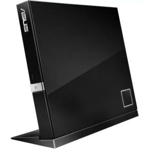 GRAVADOR EXTERNO SLIM USB BLU-RAY/DVD/CD ASUS PRETO SBW-06D2X-