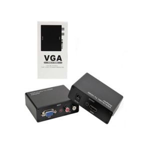 CONVERSOR VGA PARA HDMI C/ AUDIO DESBLOQUEADO 1577 EXBOM #