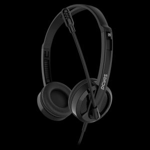 FONE DE OUVIDO HEADSET OFFICE HB300 DRIVER 30MM C/ CABO P2/P3 3.5MM - PHB300