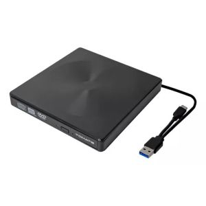 LEITOR E GRAVADOR DE DVD-RW EXTERNO USB 3.0 + TIPO C MTM-1025 TOMATE