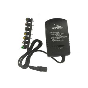FONTE UNIVERSAL 30W 3A 3V-12V D-536 GRASEP 7 PLUGUES
