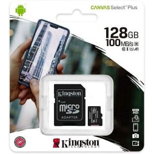 CARTAO MEMORIA 128GB KINGSTON SDCS2/128GB #