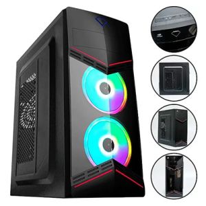 GABINETE GAMER S/ FONTE MT-G90BK C3TECH