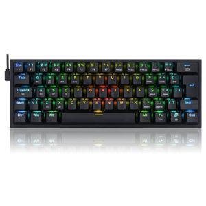 TECLADO MECANICO GAMER FIZZ PRO RGB PRETO SWITCH MARROM K616-RGB-B PT-BROWN REDR