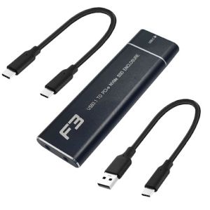 CASE ADAPTADOR HD M.2 NGFF OU NVME PARA TYPE-C/ USB3.0 F3