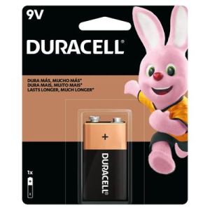 BATERIA 9V 1 ALCALINA MN 1604B1 DURACELL #