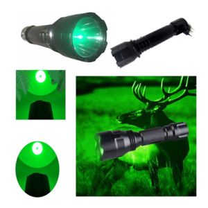 LANTERNA 1 LED 3W CRS-8001-VER CAERUS FOCO VERDE #