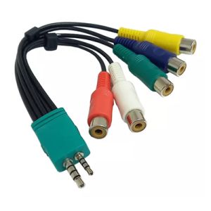 CABO P1+P2 VIDEO COMPONENTE RCA LCDA TM-440