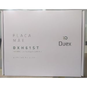 PLACA MÃE DUEX DXH61ST LGA 1155 INTEL GIGABIT/M2/DDR3