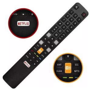 CONTROLE TV SEMP TCL SMART SKY-8027 FBG-8027 GLOBOPLAY NETFLIX