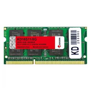 MEMORIA NOT DDR3 8GB 1600MHZ KEEPDATA KD16S11/8G #
