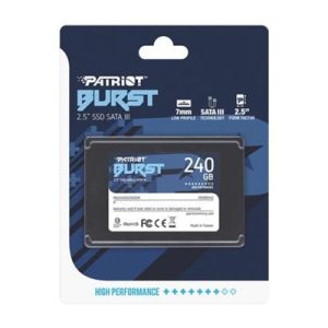 SSD 240GB PATRIOT BURST ELITE PBE240GS25SSDR SATA 3 2.5" #