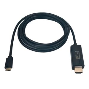 CABO TIPO-C X HDMI 4K 1.8M JC-TYC-HM1.8P PRETO F3