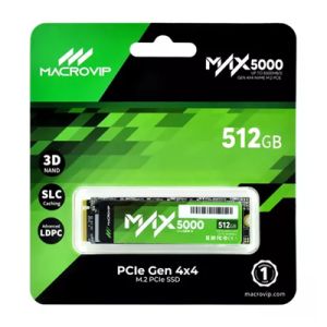 SSD M.2 512GB MACROVIP MAX5000 MVDMAX5/512GB NVMe PCIE #