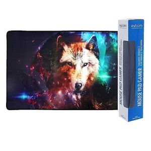 MOUSE PAD GAMER GRANDE (02-ESTRELA DE LOBO) 700x350x3mm MP-7035C EXBOM