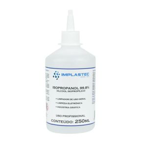 ALCOOL ISOPROPILICO ISOPROPANOL 99,8% 250ML IMPLASTEC