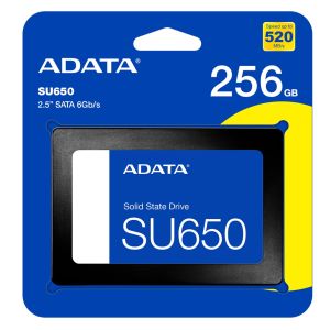 SSD 256GB ADATA SU650 3D NAND SATA 3 2.5 ASU650SS #