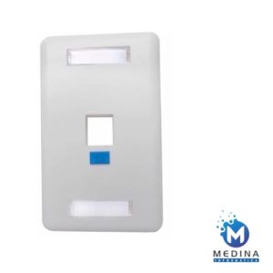 ESPELHO 4X2 P/ KEYSTONE 1 SAIDA - BRANCO CEWP