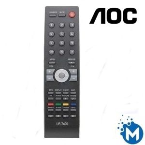 CONTROLE TV AOC LCD FBG-8007