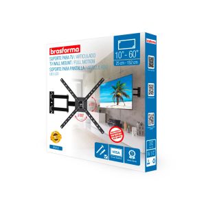 SUPORTE UNIV. TRI-ARTICULADO P/ TV LED 10'' A 60''  BRA4.0 BRASFORMA